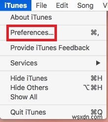 iTunes でビデオ Podcast を再生する方法 