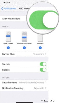 Apple Watch で通知を管理する方法