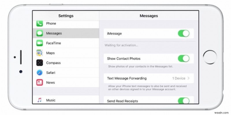 iPhone で iMessage を有効にする方法