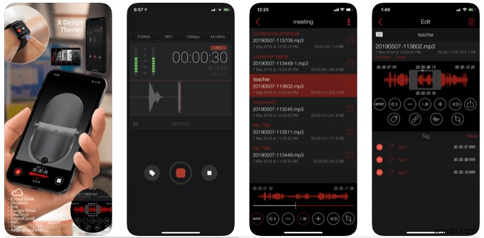 高品質でオーディオを録音するための iPhone 用ボイス レコーダー アプリ 15 選