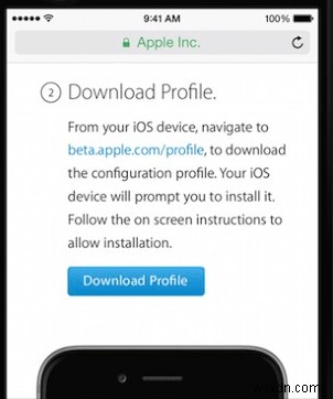 iOS ベータ版のベータ プログラムにデバイスを登録する方法