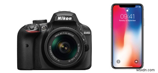 Nikon D3400 を iPhone に接続する方法