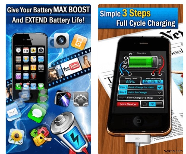 トップ 9 の iPhone バッテリー ブースター &セーバー アプリ:タップするだけでバッテリー寿命を延ばせます!
