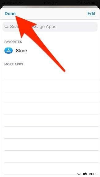 iMessage からアプリ アイコンを非表示にする方法