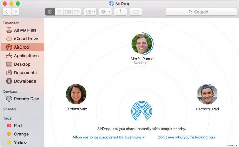 AirDrop とは何か、AirDrop を使用してファイルを共有する方法は