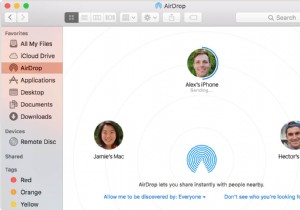 AirDrop とは何か、AirDrop を使用してファイルを共有する方法は