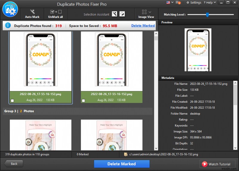 Mac 用 Duplicate Photos Fixer Pro |窓 | iOS | iOS | Android