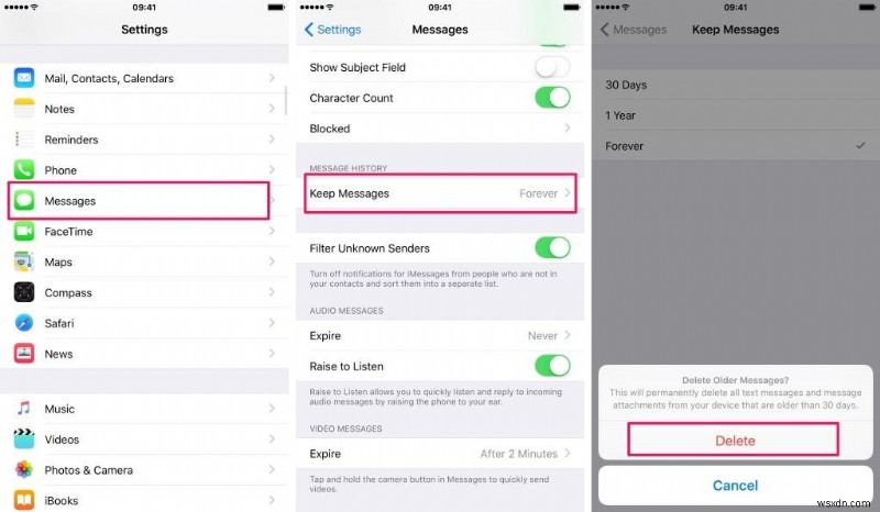 会話のプライバシーを保つための iPhone のテキスト メッセージの 5 つのヒント