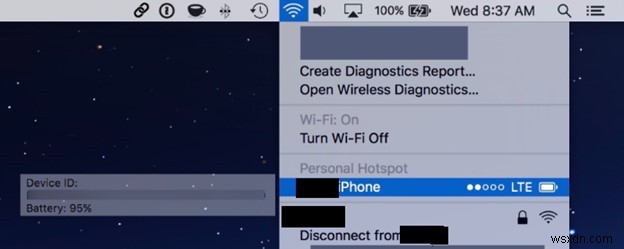 Mac から iPhone のバッテリーを確認する方法