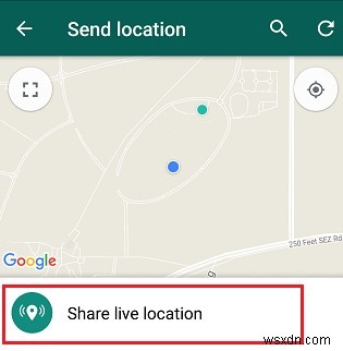 WhatsApp で現在地を共有する方法
