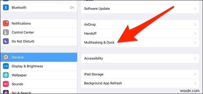 iPad Dock から最近のアプリを削除する方法