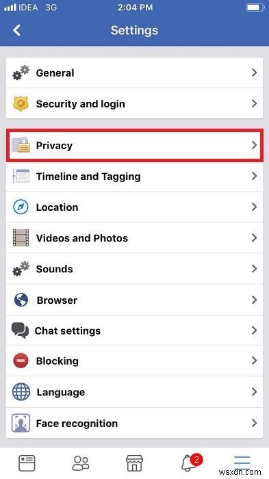 サードパーティのアプリが iPhone で Facebook データを使用するのを阻止する