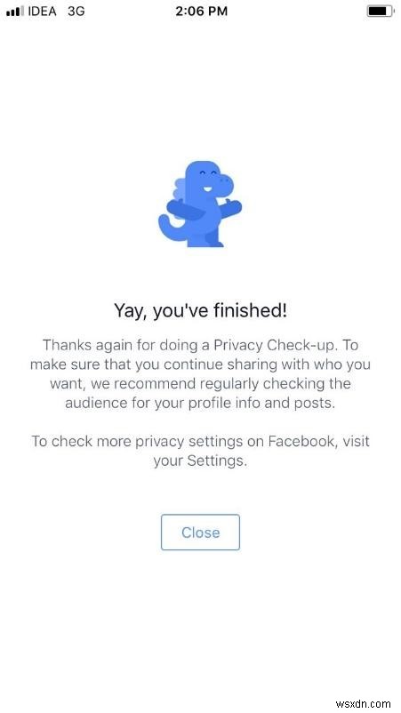 サードパーティのアプリが iPhone で Facebook データを使用するのを阻止する