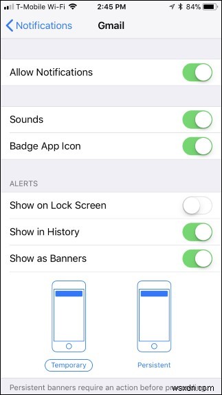 iPhone のロック画面から機密情報のプレビューを非表示にする方法
