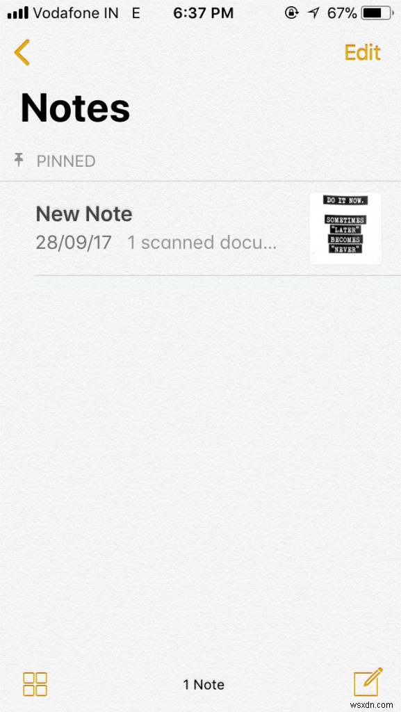 iPhone の Notes アプリでパスワードを設定する方法