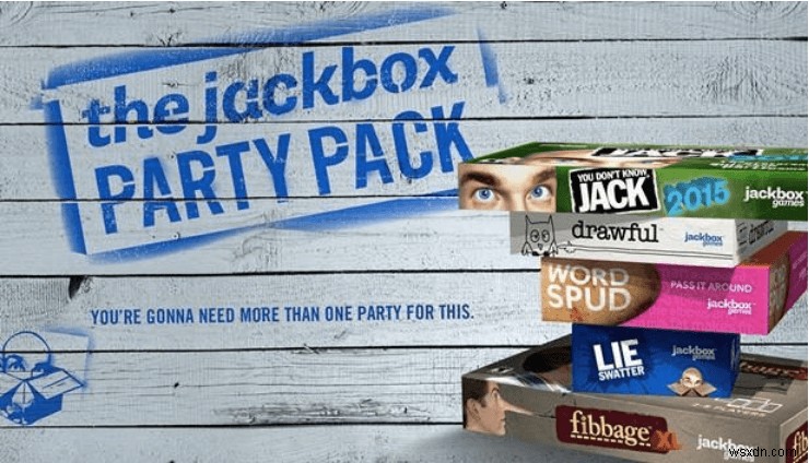 Jackbox Party Games で検疫の退屈を解消