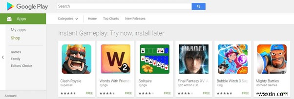 Google Play Instant:Android ゲーマーにとって最高の出来事