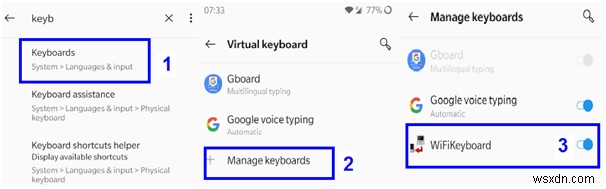 Bluetooth キーボードを Android デバイスに接続する方法