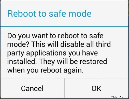 Android スマートフォンのセーフ モードをオフにしてすべての機能にアクセスする方法