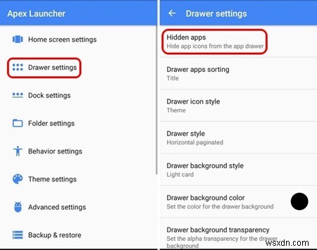 Android でアプリを非表示にする方法