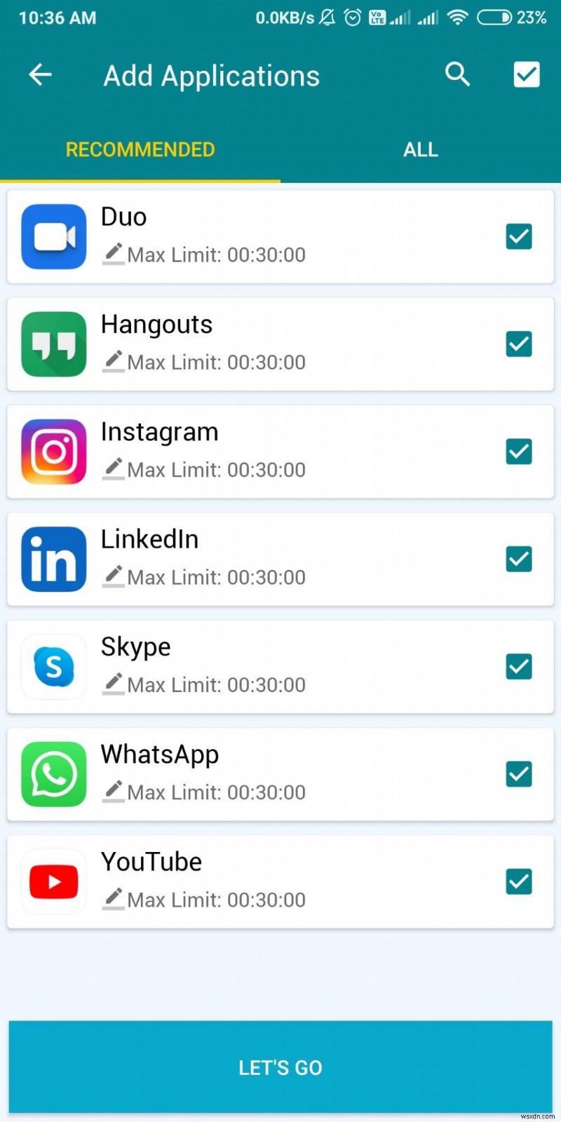 Android スマートフォンで Instagram の使用を制限する方法