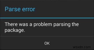 Android で解析エラーを修正する方法:上位 9 つの方法