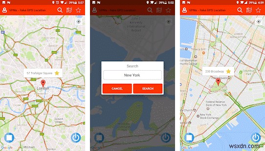 Android 端末向け偽 GPS 位置情報アプリ ベスト 6