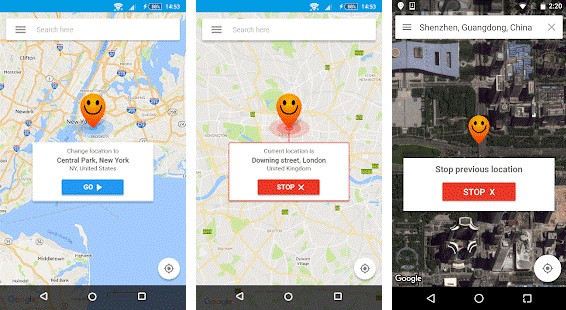 Android 端末向け偽 GPS 位置情報アプリ ベスト 6