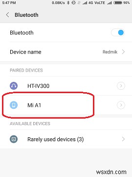 Android デバイスで Bluetooth テザリングを使用してインターネットを共有する方法