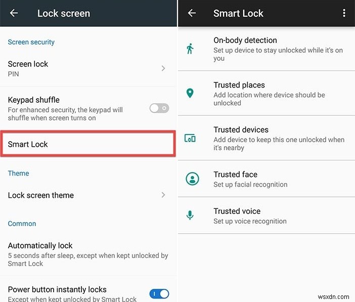 フィットネス トラッカーで Android モバイルのロックを解除する方法