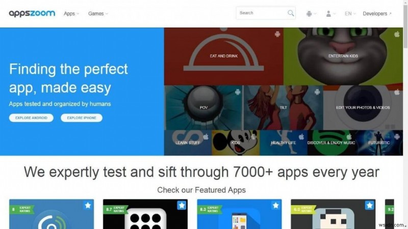 Android アプリのレビューを送信するのに最適なアプリ レビュー Web サイトのリスト