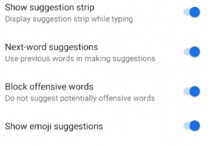 Android でオートコレクトを無効にする方法