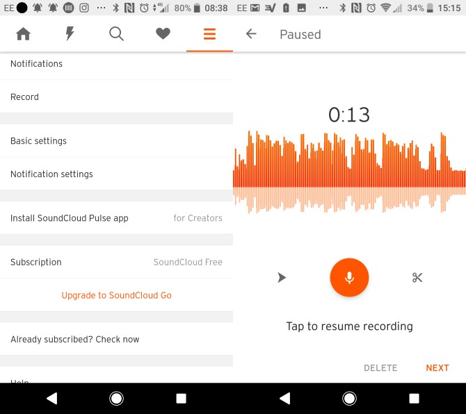 ポッドキャストの録音に最適な Android アプリ