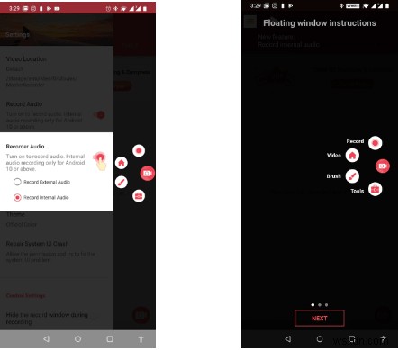 音声付きの Android 用スクリーン レコーダー アプリ ベスト 10 (無料および有料)