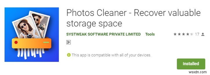 Photos Cleaner アプリを使用して Android で写真を削除する方法