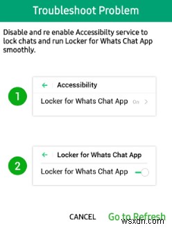 Whatsapp チャットをパスワードで保護する方法