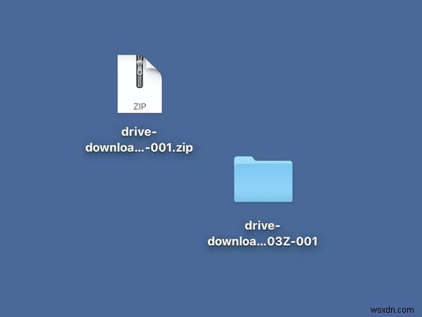 Mac でファイルを解凍して抽出する方法