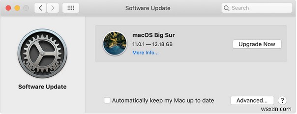 Mac オペレーティング システムのアップデート方法