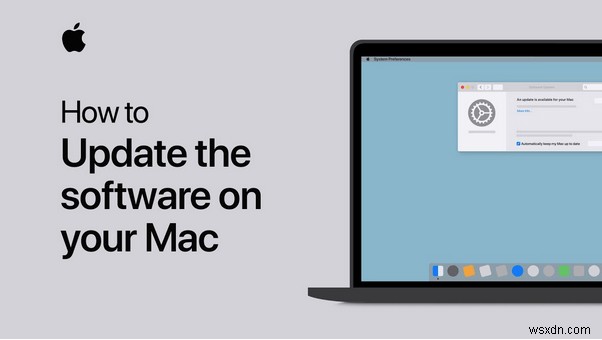 Mac オペレーティング システムのアップデート方法
