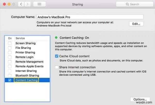 Mac でコンテナ内の他のボリュームを削除する方法