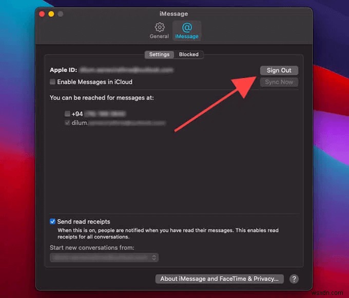 Mac でメッセージをミュートする方法