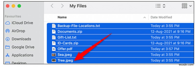 Mac で複数のファイルを選択する方法 (2022)