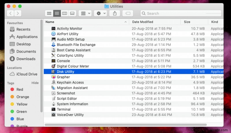 Mac でディスク ユーティリティを使用してハードディスクの問題を解決する方法