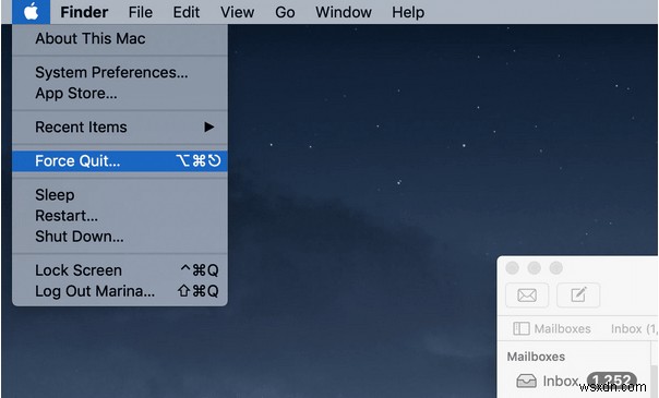 Mac で Control+Alt+Delete してアプリを強制終了する方法