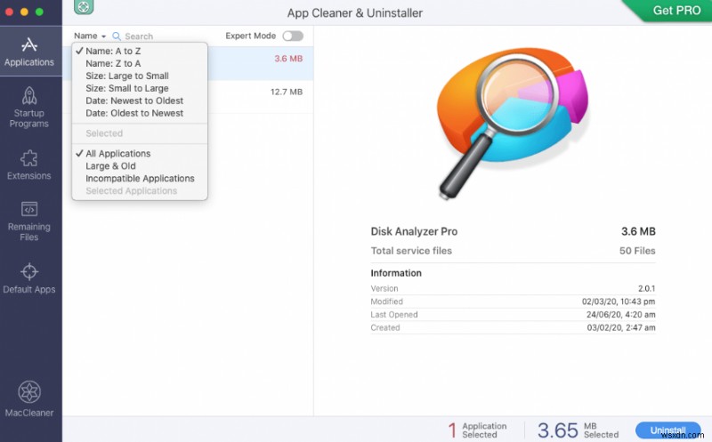 App Cleaner &Uninstaller Pro – Mac からアプリをすばやくアンインストールする効率的なツール