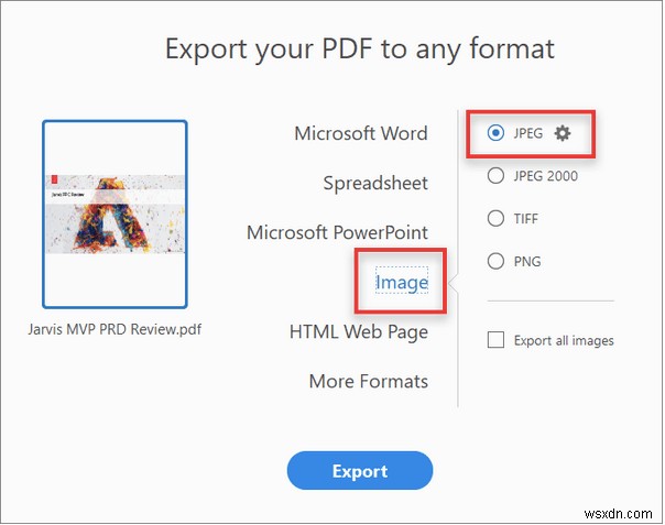Mac で PDF を JPG に変換する方法