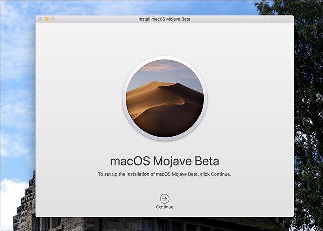 MacOS Mojave Beta をすぐに使用する方法