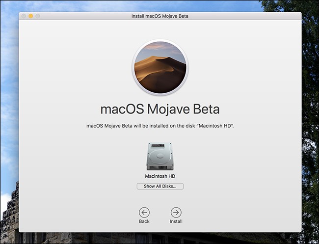 MacOS Mojave Beta をすぐに使用する方法