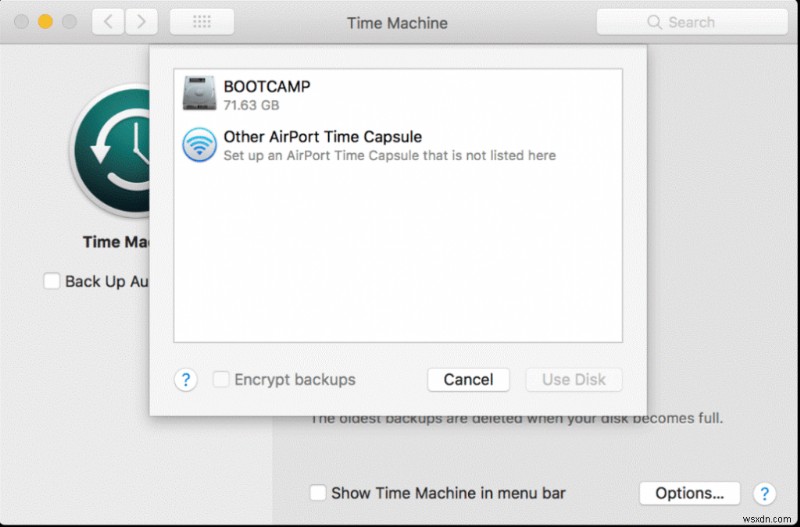 Time Machine で Mac を復元する方法