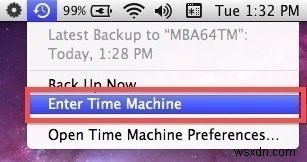 Time Machine で Mac を復元する方法